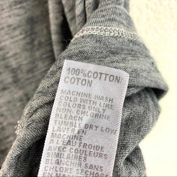 James Perse Melange Jersey Ruched Dress Size 3 - Picture 6 of 7